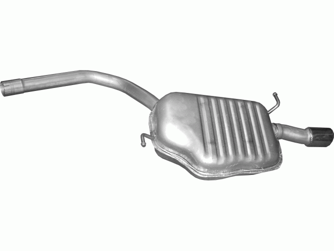Глушник задн частина Ауді-AUDI: 100 82-91, 100 Avant 82-90, 200 79-82, 200 83-84