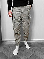 Мужские серые джинсы 1-143 высокое качество