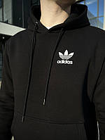 Зимний спортивный костюм Adidas худи + штаны (Турецкая ткань) RD049 высокое качество