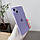 Ультратонкий матовий чохол для iPhone 14 Plus бузковий напівпрозорий, фото 3