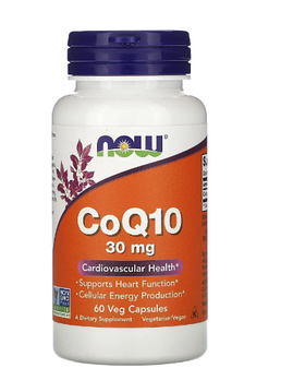 Вітаміни CoQ10 NOW 100 mg (50 soft)