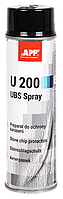 Антигравий (барашек) черный APP U200 Spray 500мл. (аэрозоль) 050204