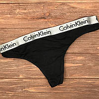 Трусы Женские Calvin Klein Radiant Черный (Стринги) wu033 высокое качество