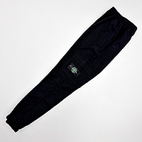 Спортивные штаны Stone Island черный высокое качество