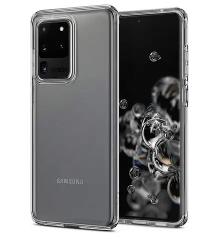Силіконовий чохол Premium для Samsung Galaxy S20 Ultra Прозорий, фото 1