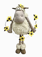 Фігурка "Вівця з квітами" 83 см.