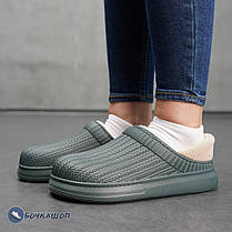 Жіночі резинові утеплені галоші, фото 5