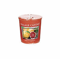 Аромасвічка village candle рожевий грейпфрут