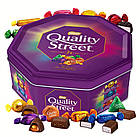 Цукерки шоколадні Nestle Quality Street, подарункова металева коробка 900 г., фото 2