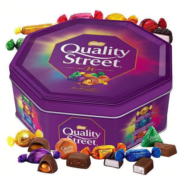 Подарунковий набір цукерок Nestle Quality Street 600 г замовити з