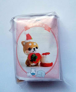 Іграшка брелок з вовни своїми руками