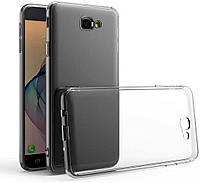 Силіконовий чохол Premium для Samsung Galaxy J7 Prime Прозорий