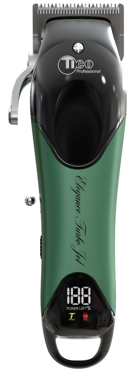 Машинка для стрижки Elegance Turbo Jet Olive  TICO Professional