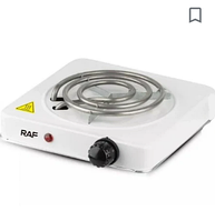 Плита електрична настільна спіральна на 1 конфорку RAF 8010B