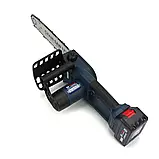 Акумуляторна ланцюгова пилка Bosch (Бош на акумуляторах) АКБ пила в кейсі, фото 8