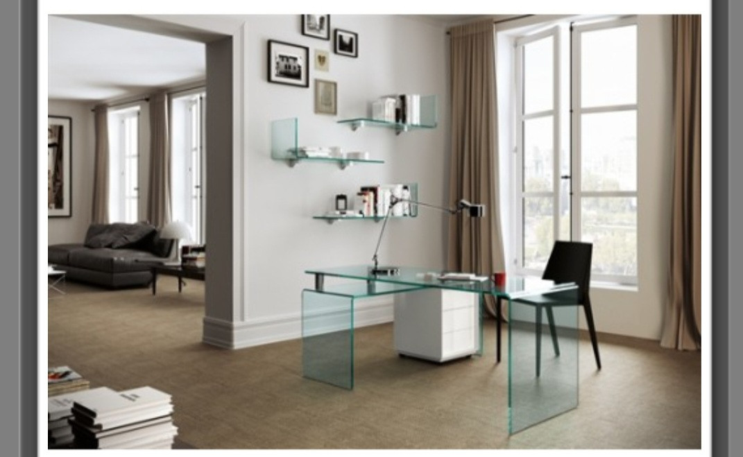 Скляний стіл Ustus Dauble, фото 1