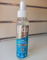 Жидкий лак для волос Леда Style мега сильная фиксация объем и блеск с провитамином B5 уф-фильтр 160мл