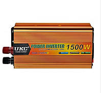 Инвертор (преобразователь напряжения) 12V-220V UKC SSK-1500W (750W/1500W)