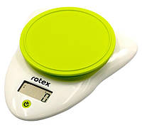 Весы кухонные ROTEX RSK06-P (до 5 кг, точность 1 г, LCD дисплей, автоотключение, автообнуление)