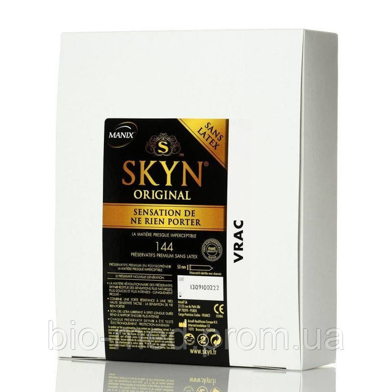 Презервативи SKYN Original — Оригінальні безлатексні презервативи 144 шт., фото 1