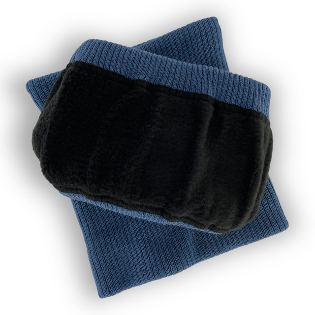 Детский комплект - шапка и шарф для мальчика