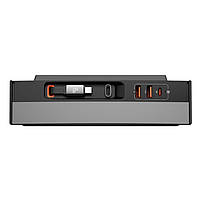 Baseus T-Space Series Для Tesla Cars USB Hub 2 USB + 1 Вихідна Станція Типу c з Висувним Кабелем 45 вт, фото 6