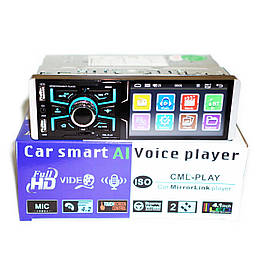 1 din сенсорна автомагнітола 4062 4,1" Bluetooth підключення камери заднього виду магнітола з 2 USB