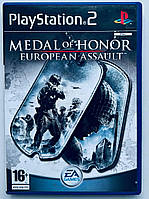 Medal of Honor European Assault, Б/У, английская версия - диск для PlayStation 2