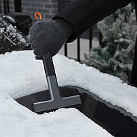 Автомобільний Скребок для льоду Baseus Quick Clean Car Ice Scraper Black, фото 4