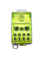Розподільчий блок на DIN-рейку РБД250A жовтий Ny95504704