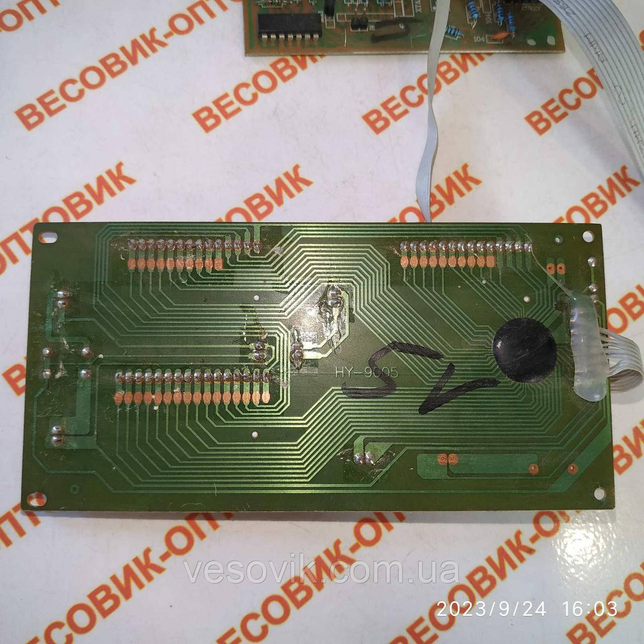 Плата индикации Олимп 5v HY9005 (аналог XC004 и LT-2585) для весов TCS-A,B,C,D и TCS-102А-D 150х74мм - фото 7 - id-p1968716338