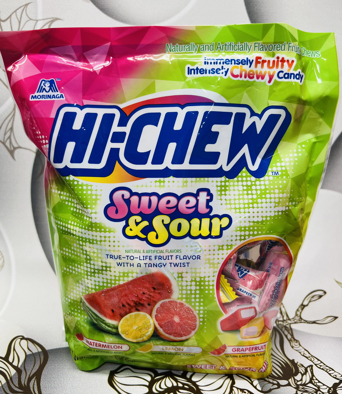 Японські кисло-солодкі цукерки HI-CHEW Sweet and Sour Chewy Candy