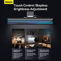 Десктоп-лампа скринбар Baseus i-wok2 Series USB Asymmetric Light Source Screen Hanging Light, фото 4
