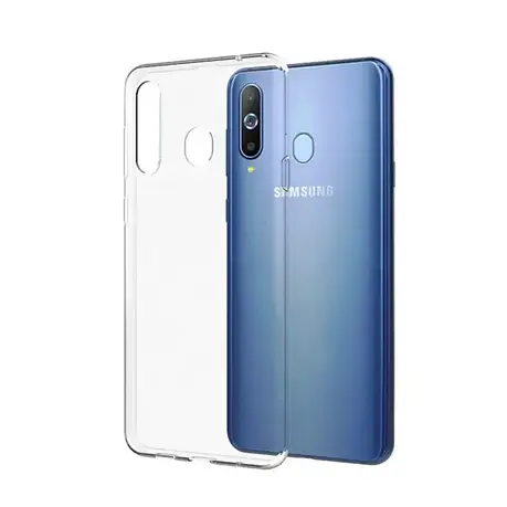 Силіконовий чохол Premium для Samsung Galaxy A60 Прозорий, фото 2