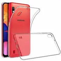 Силіконовий чохол Premium для Samsung Galaxy A10 Прозорий