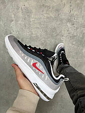 Чоловічі кросівки Nike Air Max Axis Black White Red AA2146-009, фото 3