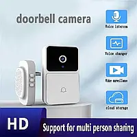 Беспроводной WIFI видео дверной звонок (ночное видение; HD дверной звонок; двусторонний домофон)