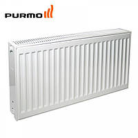 Стальной панельный радиатор отопления PURMO 500x1800 боковое подключение тип 22