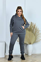 Спортивний костюм жіночий теплий БАТАЛ