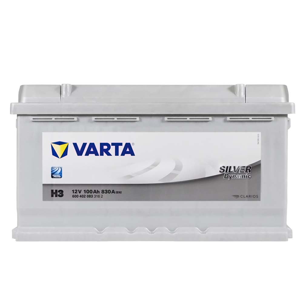 VARTA H3 Silver Dynamic 12V 100Ah 830A Autobatterie 600 402 083