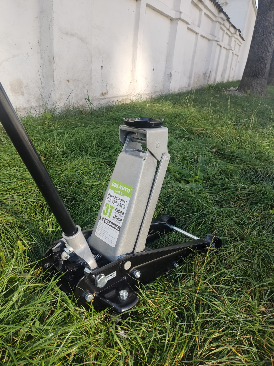 Підкатний домкрат 3т 130-490 мм DP33  БЕЛАВТО, фото 1