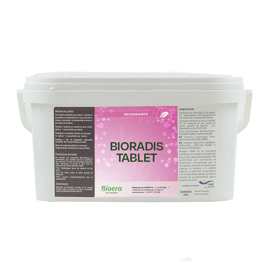 BIORADIS TABLET - Ендомікоризний інокулянт, збагачений ризобактеріями, у формі таблеток