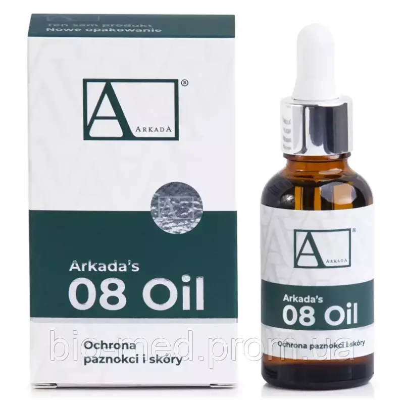 Arkadas 08 oil — Захисна рідина для шкіри та нігтів, 30 мл, фото 1