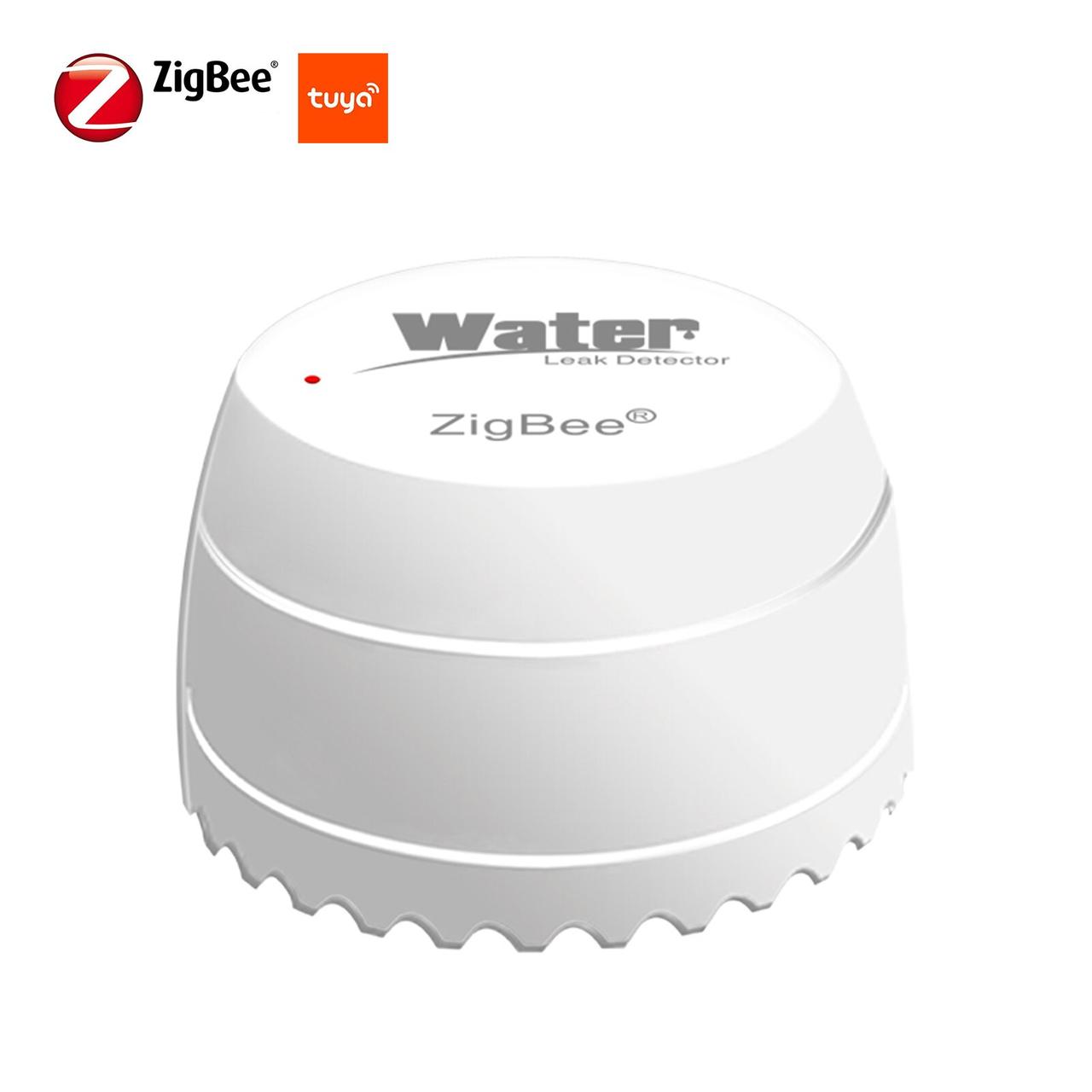 Датчик протечки воды Zigbee Tuya Smart Life антипотоп датчик затопления ...