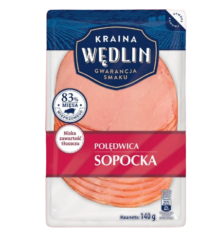 Poledwica Sopocka Kraina Wedlin 140гр