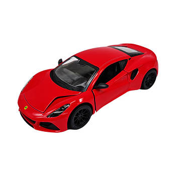 Інерційна машинка Lotus Emira Kinsmart KT5441W металева, 13 см (Червоний)