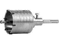 Свердло коронка по бетону VOREL : Ø= 65 мм, з направляючою, SDS плюс хвостовик