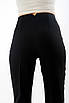 Жіночі класичні штани з високою посадкою чорні 5113 (2000000031187), фото 3