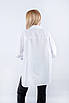 Сорочка оверсайз біла 8008 (2000000070377), фото 4