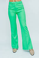 Женские брюки палаццо зеленые 4108 (2000000074986)
